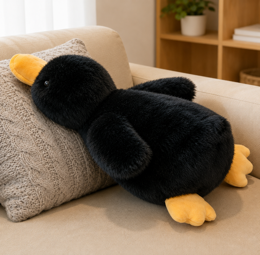 Little Duck Plush Toy / Bedtime Cuddle Pillow / Stuffed Animal
