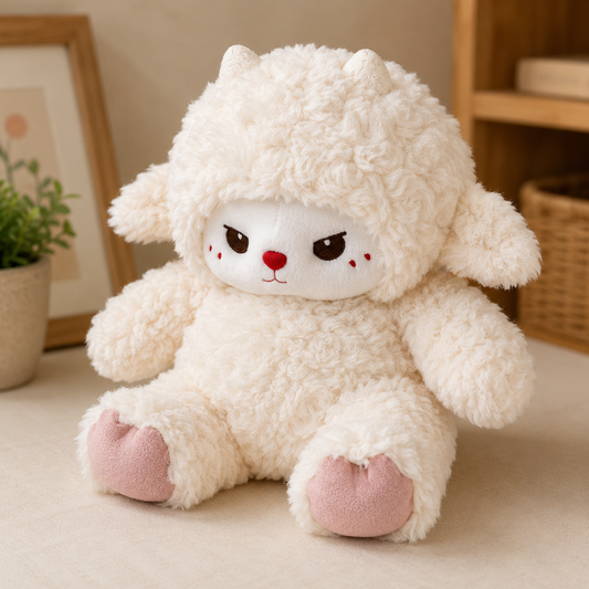 Little Lamb Plush Toy – Cute, Cool, and Cheeky