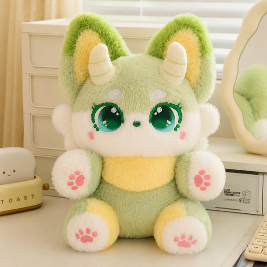 Cute fantasy creature: Little Devil Fox plush toy