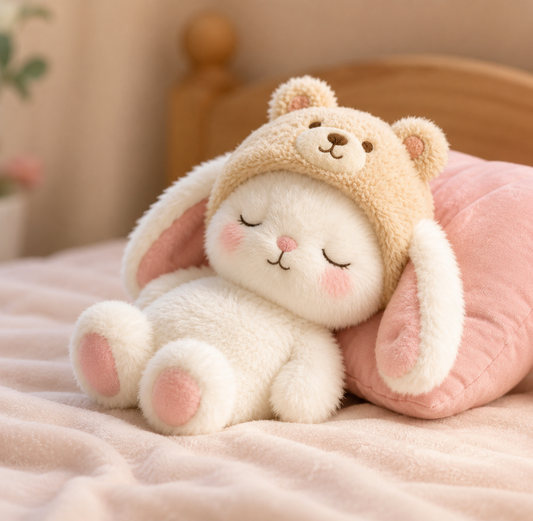 Adorable Sleeping Rabbit